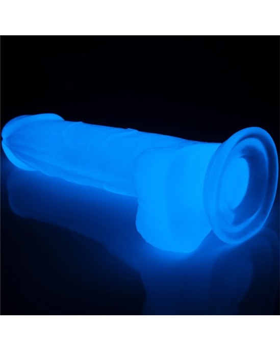 Lovetoy Dildo Lumino 7.5 Blue Light