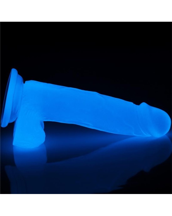 Lovetoy Dildo Lumino 7.5 Blue Light