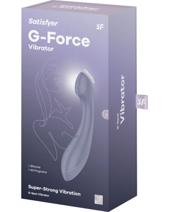 Satisfyer Vibrator SATISFYER - ВИБРАТОР G-FORCE СТИМУЛЯТОР G-SPOT ФИОЛЕТОВЫЙ