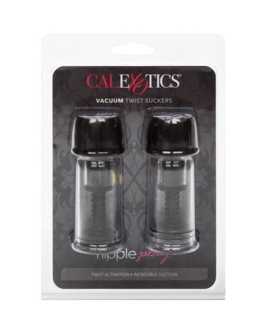 California Exotics CALEX VACUUM TWIST SUCKERS BLACK