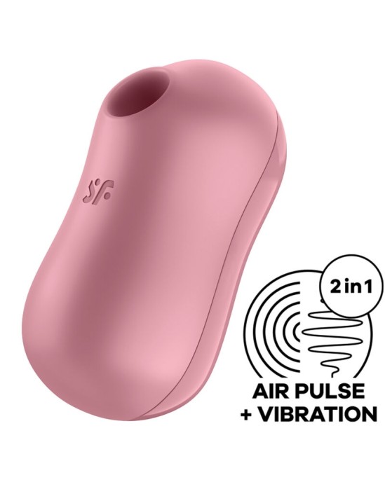 Satisfyer Air Pulse SATISFYER - COTTON CANDY AIR PULSE STIMULATOR & VIBRATOR PINK