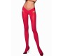 Passion Woman Garter & Stock PASSION — TIOPEN 005 STOCKING RED 3/4 (60 DEN)