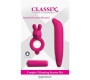 Classix KIT FOR COUPLES WITH RING, BULLET AND STIMULATOR PINK