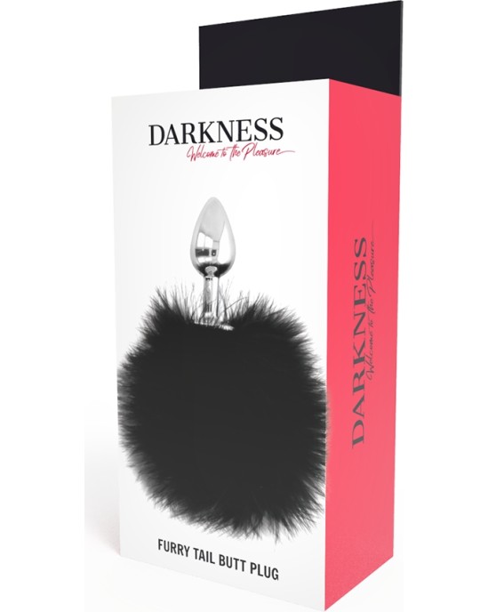 Darkness Anal DARKNESS — ĪPAŠI ANĀLAIS DZEŅA KARŠĶIS AR MELNU ASTI 7 CM