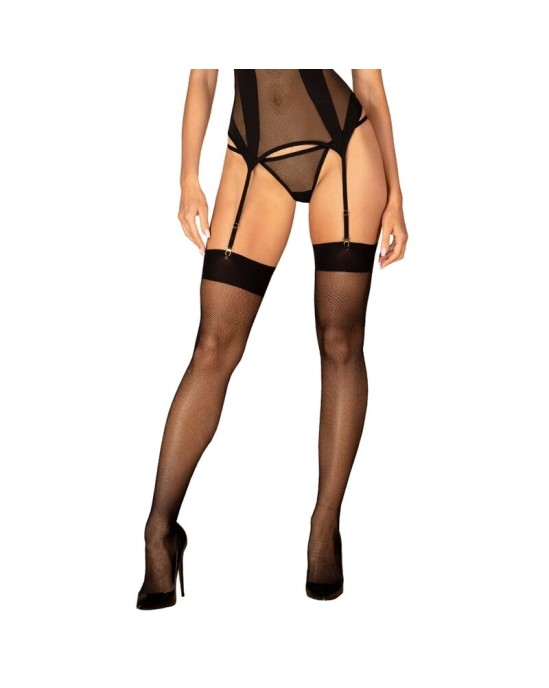 Obsessive Garter & Stockings OBSESSIVE - S823 ZEKI S/M/L