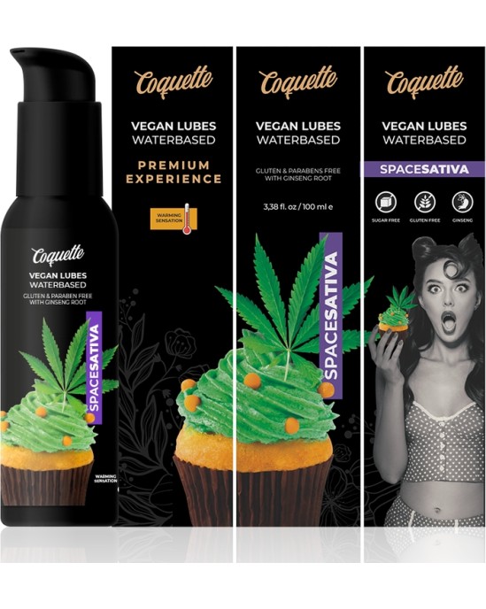 Coquette Cosmetics COQUETTE CHIC DESIRE — PREMIUM EXPERIENCE VEGAN SPACE SATIVA LUBRIKANTS 100 ml