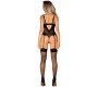 Obsessive Garter & Stockings OBSESSIVE - S823 ZEKI S/M/L