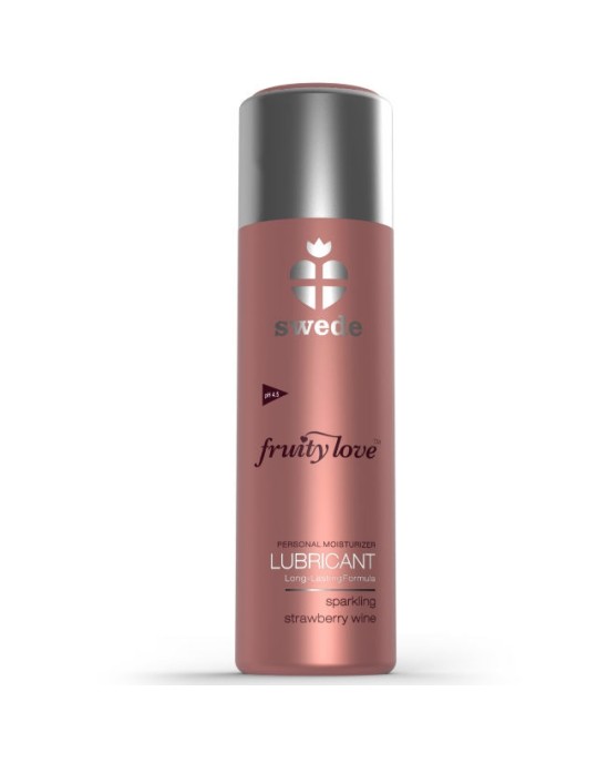 Swede FRUITY LOVE LUBRICANT ИГРИСТОЕ КЛУБНИЧНОЕ ВИНО 100 МЛ