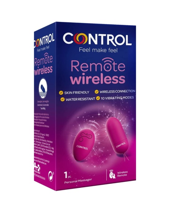 Control Toys CONTROL - PERSONAL MASSAGER WIRELESS REMOTE CONTROL