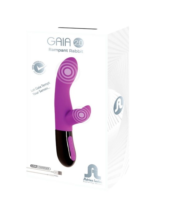 Adrien Lastic GAIA 2.0 RABBIT VIBRATOR VIOLET