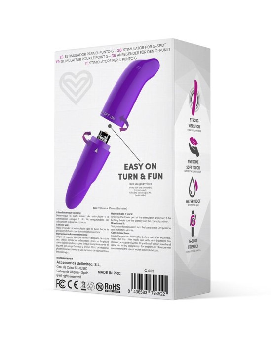 Latetobed Morton Easy Quick Stimulator Purple