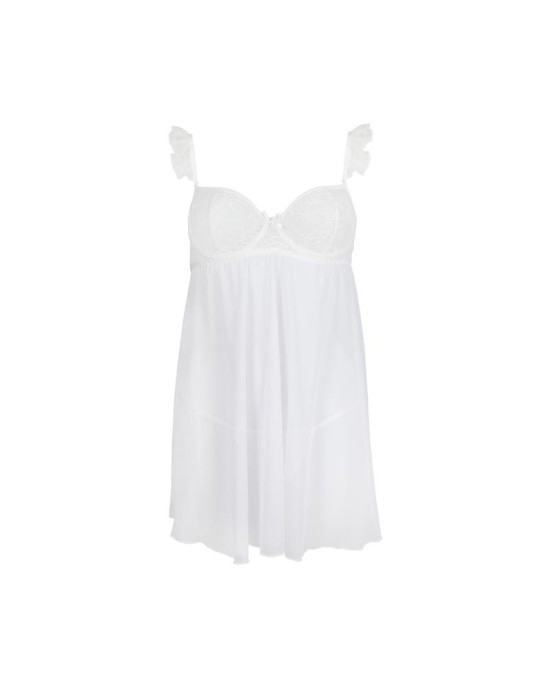 Avanua Milagros Chemise and Thong White