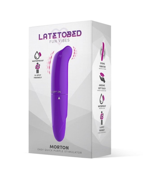 Latetobed Morton Easy Quick Stimulator Purple