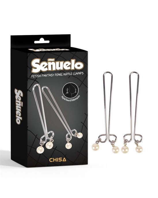 Chisa Se?uelo Pearl Nipple Clamps