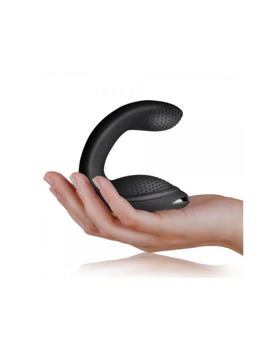 Rocksoff Prostate Stimulator Rude-Boy Xtreme Remote Control Black