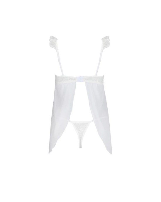 Avanua Milagros Chemise and Thong White