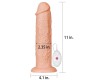 Lovetoy Dildo King 11 with Vibration Flesh