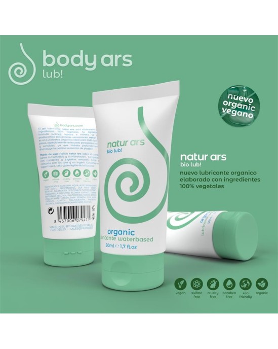 Body Ars Organic Lubricant Vegan 50 ml