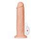 Lovetoy Dildo King 11 ar vibrācijas mīkstumu