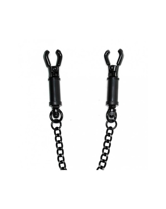 Bondage Play Nipple clamps-Adjustable