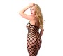 Amorable Rimba Fishnet Catsuit Black One Size