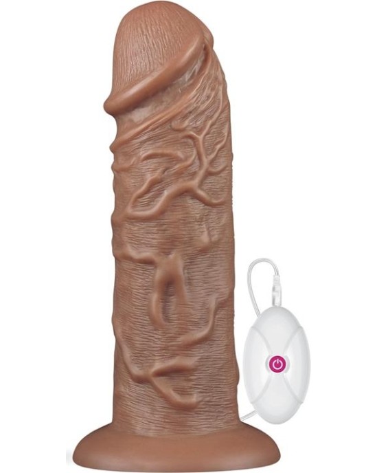Lovetoy Дилдо Кинг 10,5 с вибрацией Chubby Brown