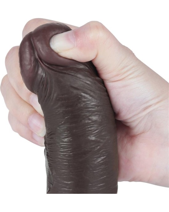 Lovetoy Bīdāmās ādas divslāņu dildo 8