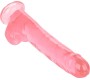 California Exotics CALEX IZMĒRS QUEEN DILDO - ROZĀ 25,5 CM