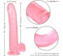 California Exotics CALEX IZMĒRS QUEEN DILDO - ROZĀ 25,5 CM