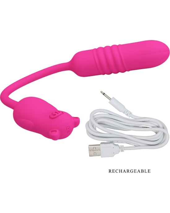 Pretty Love Flirtation PRETTY LOVE - PINK SILICONE VIBRATING BULLET