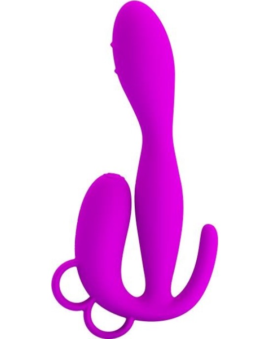 Prettylove Pretty Love Butt Plug Flowery Purple