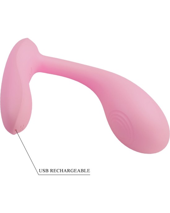 Pretty Love Flirtation PRETTY LOVE - BAIRD G-SPOT 12 VIBRATIONS RECHARGEABLE PINK APP