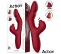 Action Velter Soft Clit Hitting Ball with Vibration and Heating Function