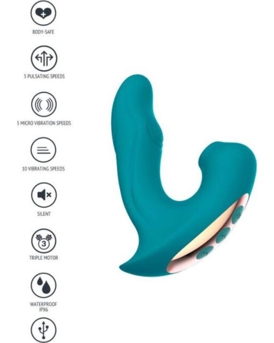 Xocoon ENERNAL LOVE VIBE STIMULATOR GREEN