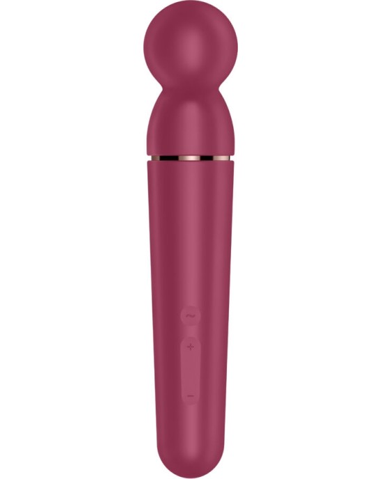 Satisfyer Wand APMIERINĀTĀJS - PLANET WAND-ER VIBRATORS MASAGER BERRY