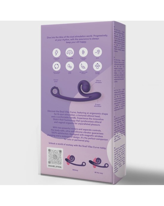 Snail Vibe LĪKNE VIBRATORS VILLATS