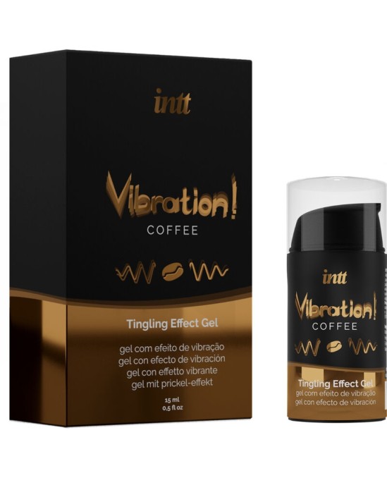 Intt Unisex Arousal Gel INTT - POWERFUL INTIMATE STIMULANT LIQUID VIBRATING GEL CAF 15ML