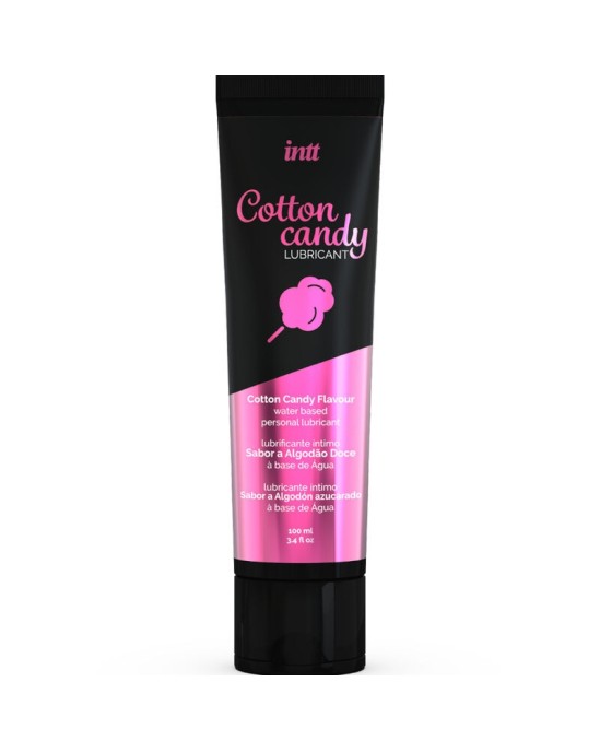 Intt Lubricants INTIMATE WATER-BASED LUBRICANT DELICIOUS COTTON SWEET FLAVOR