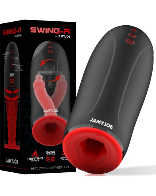 Jamyjob SWING-R HEATING EFFECT, SWING TECH AND VIBRATION MASTURBATOR