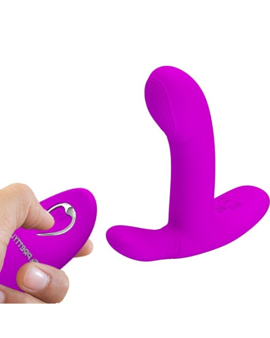 Pretty Love Flirtation PRETTY LOVE - GERI CLITORIS MASSAGER PINK REMOTE CONTROL