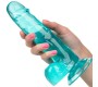 California Exotics CALEX SIZE QUEEN DILDO - BLUE 15.3 CM