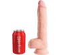 King Cock REALISTIC PENIS WITH BALLS 19.4 CM LIGHT