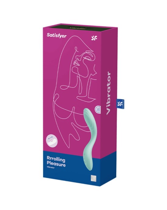 Satisfyer Vibrator SATISFYER - RRROLLING PLEASURE GSPOT VIBRATOR GREEN