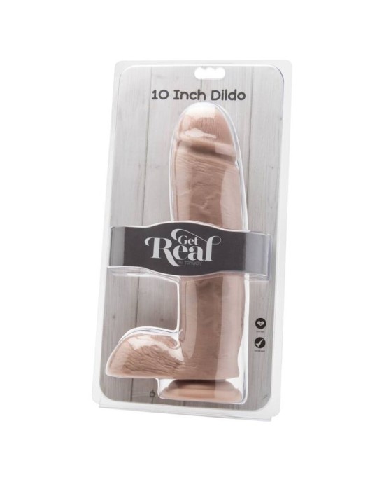 Get Real DILDO 25,5 CM WITH BALLS SKIN