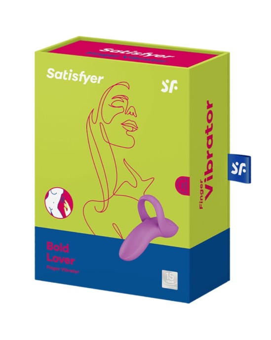Satisfyer Vibrator SATISFYER - ВИБРАТОР ДЛЯ ПАЛЬЦЕВ BOLD LOVER, РОЗОВЫЙ