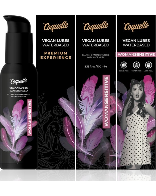 Coquette Cosmetics COQUETTE CHIC DESIRE - ПРЕМИУМ ОПЫТ ВЕГАНСКАЯ ЖЕНСКАЯ ЧУВСТВИТЕЛЬНАЯ СМАЗКА 100 МЛ