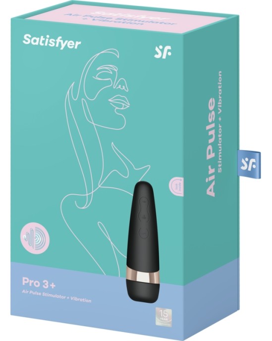 Satisfyer Air Pulse SATISFYER PRO 3 VIBRATION 2020. GADA IZDEVUMS