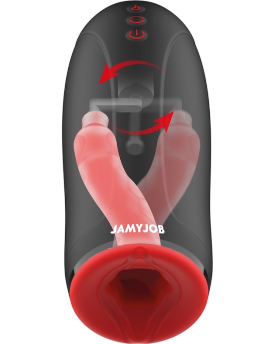 Jamyjob SWING-R HEATING EFFECT, SWING TECH AND VIBRATION MASTURBATOR