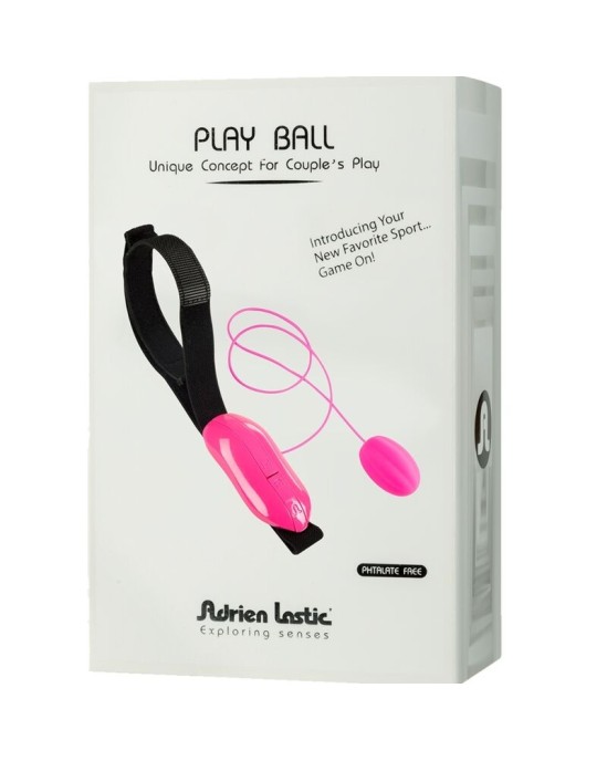 Adrien Lastic PLAY BALL MINI VIBRATING EGG FOR COUPLES PINK