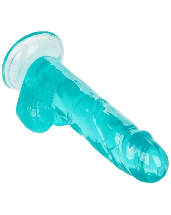 California Exotics CALEX SIZE QUEEN DILDO - BLUE 15.3 CM